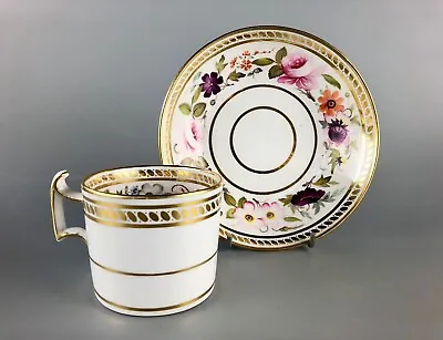 Buy A Job Ridgway And Sons 'Grecian' Cup & Saucer In Pattern Number 2/227 C.1815 #2 • 145£