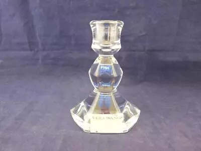 Buy Wedgwood Vera Wang Orient Design Crystal Glass 4.0 Inch High Candlestick. • 24.99£