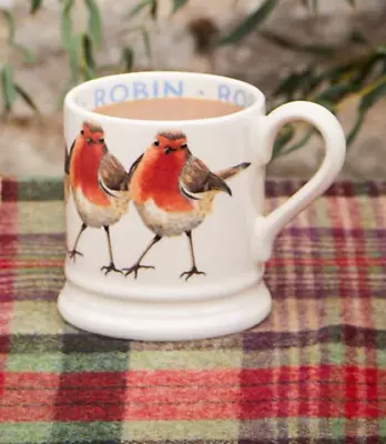 Buy Emma Bridgewater ROBIN Garden Birds 1/2 Pint Mug New • 21.50£
