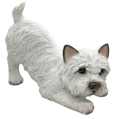 Buy West Highland Terrier Dog Garden Ornament Outdoor Animal Pet Statue • 19.99£