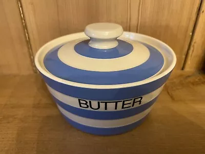 Buy T G Green Cornishware Lidded Butter Dish Special Edition 2003 • 42£