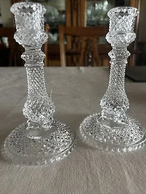 Buy 1920’s Baccarat Candle Holders Extremely Rare Zenith Antique One Repaired • 378.54£