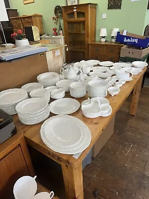 Buy Wedgwood Countryware Huge Dinner Set 256 Pieces Cups Plates Etc Part Coalport • 1,000£