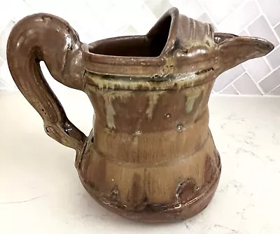 Buy Small Vintage Pitcher From JOHN GLICK POTTERY Signed  & Stamped • 139.63£