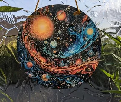 Buy Cosmos Pre-assembled Acrylic Suncatcher Wall Hanging Home Decor Gifts • 7.79£