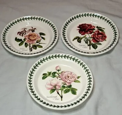 Buy Portmeirion Botanic Roses Side  Plates X 3 • 10£