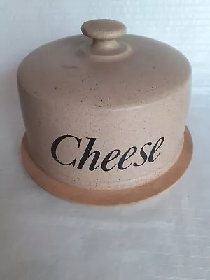 Buy Cheese Dish /Board  Dome Platter Vintage Wooden Base. Stoneware Lid. • 12.49£