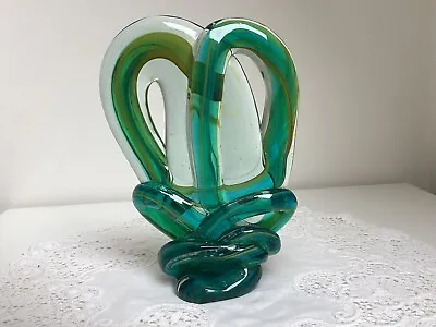 Buy Mdina Early Vintage Tall Art Glass Knot Sculpture  -michael Harris Era -exc Cond • 25.99£