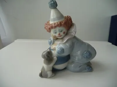 Buy Lladro -Pierrot With Puppy And Ball-5278 • 25£