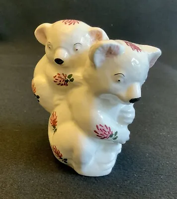 Buy Plichta Pottery - Koala Bear And Baby Cub - Clover Pattern Wemyss • 30£