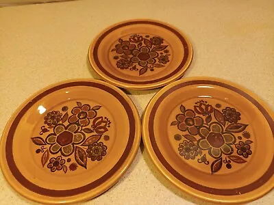 Buy Royal Worcester Group  Palissy - Sierra' 70 - Side Plates ( 3 In This Lot ) • 10£