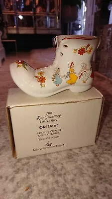 Buy Vintage Old Foley James Kent Ltd Ceramic Old Boot Kate Greenaway Collection • 9.99£