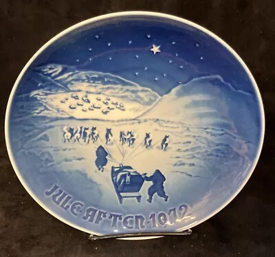 Buy Royal Copenhagen Christmas Plate 1972  Christmas In Greenland  Limit Edition NEW • 12.52£