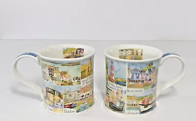 Buy Dunoon Devon And Cornwall, Designs By Emma Ball, Stoneware Mugs • 24£