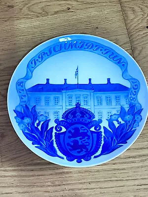 Buy Royal Copenhagen 1778-1928  J.￼P SCHMIDT Jun Memorial Commemorative￼ Plate No189 • 9.99£