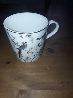 Buy Marks & Spencer M&S  Mug Birds & Flowers  Fine China Coffee  Mug Cup Multicolour • 12.90£
