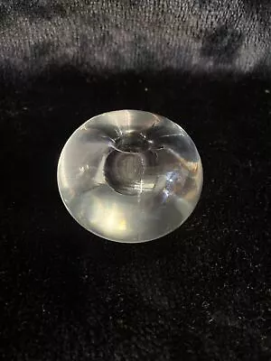 Buy Glass Paperweight Encaved Bubble MC30 Vintage • 17.50£
