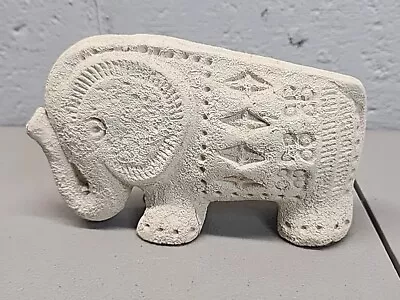 Buy Collectible Flavia Montelupo Italy Elephant Vtg MCM Retro Unglazed Art Clay • 62.59£