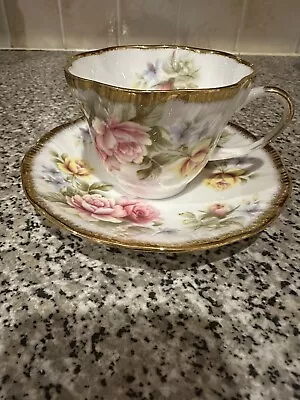 Buy 1 Queens Rosina Bone China Tea Cup And Saucer • 10£