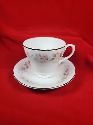 Buy Vintage Mayfair Staffordshire Alpine Footed Cup & Saucer Fine Bone China England • 5.99£