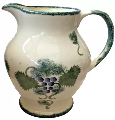 Buy Vintage Poole Pottery Vineyard Design 4 Pt Jug/Pitcher/Vase, 8  • 19.95£