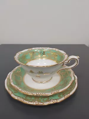 Buy George Jones & Sons Crescent Tea Cup, Saucer And Plate • 29£