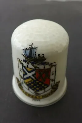 Buy Arcadian China Crested Ware Hove Brighton Just A Thimble Full 4cms High C43 • 4.99£