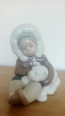 Buy * Lladro Little Boy With Polar Bear • 38.45£