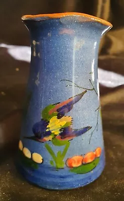 Buy Old Torquay Ware Longpark   Kingfisher Vase • 7£