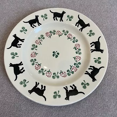 Buy Emma Bridgewater Rare Cat & Clover 8.5 In Plate 2001 Long Discontinued • 75£