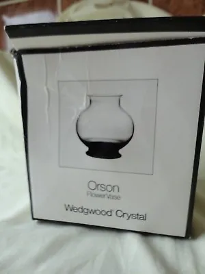 Buy Wedgwood Crystal Orson Flower Vase Candle Holder • 14.99£
