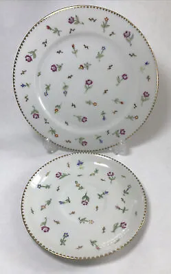 Buy Vintage Saucer Plate Thomas Germany Floral Roses  Design China • 12.50£