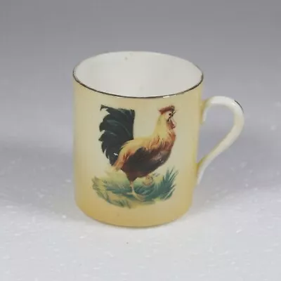 Buy Tuscan China England Antique Vintage Espresso Cup Demitasse Rooster Cockrell • 4.99£