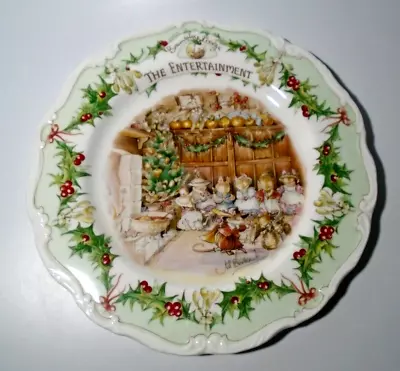 Buy Royal Doulton Brambly Hedge The Entertainment Plate, 8¼  Dia., Midwinter Coll. • 19.95£