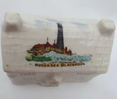 Buy Crested China House - Rough Sea Blackpool • 4£