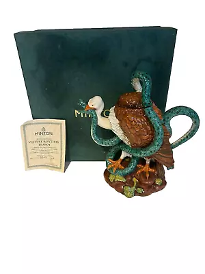 Buy Minton Archive Collection Vulture & Python Tea Pot Ltd Ed 243/1000 Rare • 300£