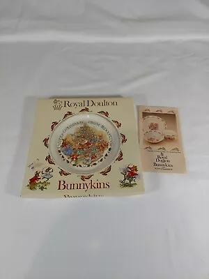 Buy Royal Doulton 1936 Bunnykins Merry Christmas 8  Bone China Plate Ltd Edition EUC • 9.48£