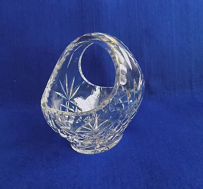 Buy Beautiful Glass Crystal Sweets Basket Bowl • 7.99£