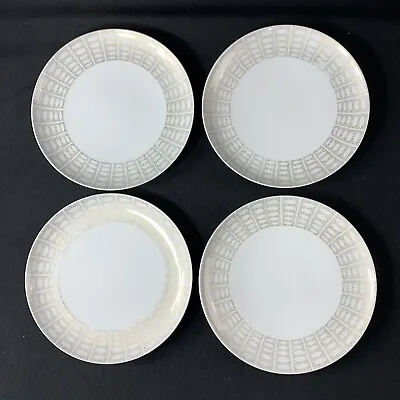 Buy Set Of 4 Thomas China Of Germany FInlandia Salad Plates Mid Century Modern • 23.71£
