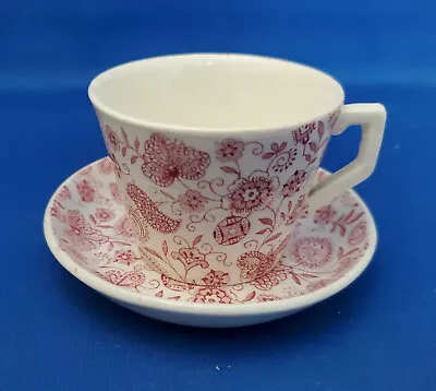 Buy Antique 1856 Ridgways China Chintz Pattern Mini Child's Tea Cup & Saucer • 22.73£