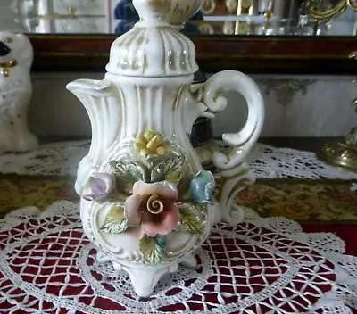 Buy Vintage Capodimonte Coffee Pot, Made In Italy 'N' Napoli • 25£