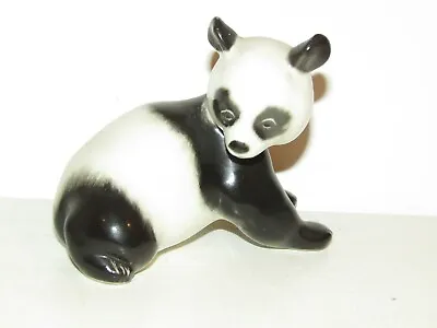 Buy Vintage Russian Panda Lomonosov Porcelain USSR Figurine VGC • 8.99£