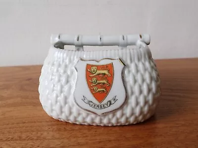 Buy Jersey Crested China Fish Basket • 15£