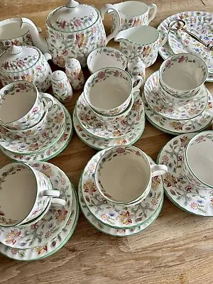 Buy Minton Haddon Hall Tea Set 44 Pieces • 35£