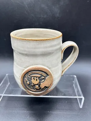 Buy Local Pottery Studio & Gallery Handmade Stoneware Milk Glazed LRG Coffee Mug • 24.52£