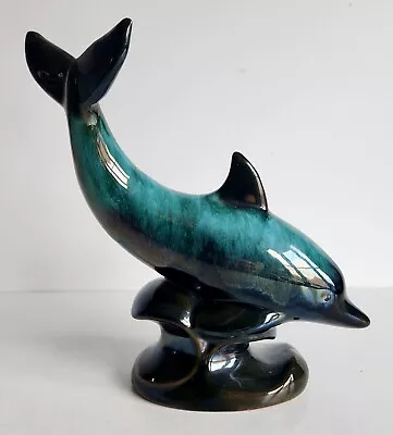 Buy Vintage Blue Mountain Pottery Dolphin Figurine - Canadian Pottery - Superb • 25£