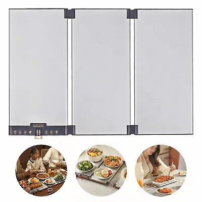 Buy Multifunction Foldable Electric Hot Plate Buffet Warmer Server Food Warming Tray • 113.99£