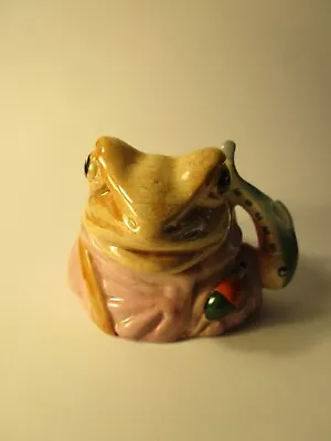 Buy Rare Vintage John Beswick Beatrix Potter Jeremy Fisher 1987 Toby Jug Toad Frog • 55£