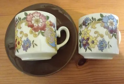 Buy Pair Of Tirschenreuth Bavarian Espresso Cups And Saucers • 15£