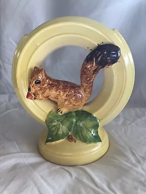 Buy Burleigh Ware Squirrel Posy Vase • 10£